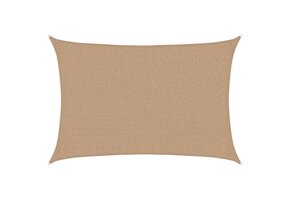 Zonnezeil 2,5x4m Taupe - 65% Korting! (Retour)