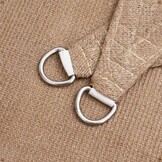 Zonnezeil 2,5x4m Taupe - 65% Korting! (Retour)