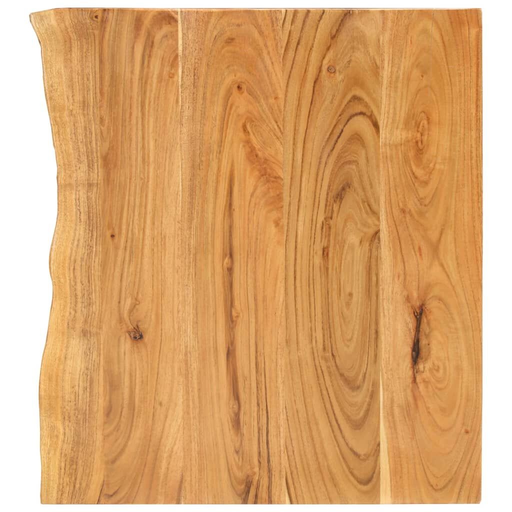 Wastafelblad Acaciahout 80cm - 60% Korting! (Beschadigd)