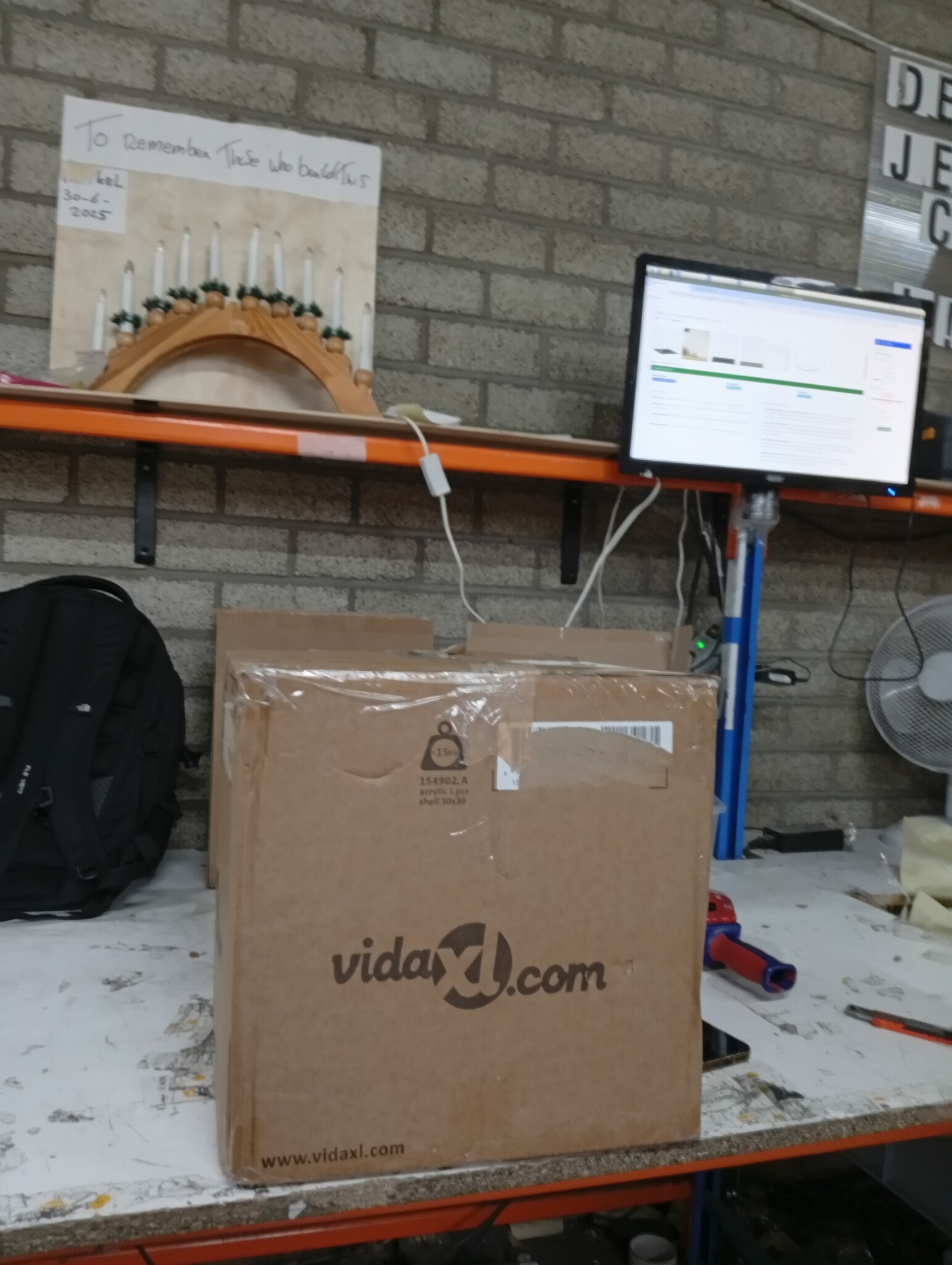 VidaXL Acryl Vitrine 30x30x30cm - Transparant - 55% Korting!