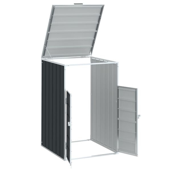 vidaXL Containerberging Antraciet - 55% Korting! Krasjes