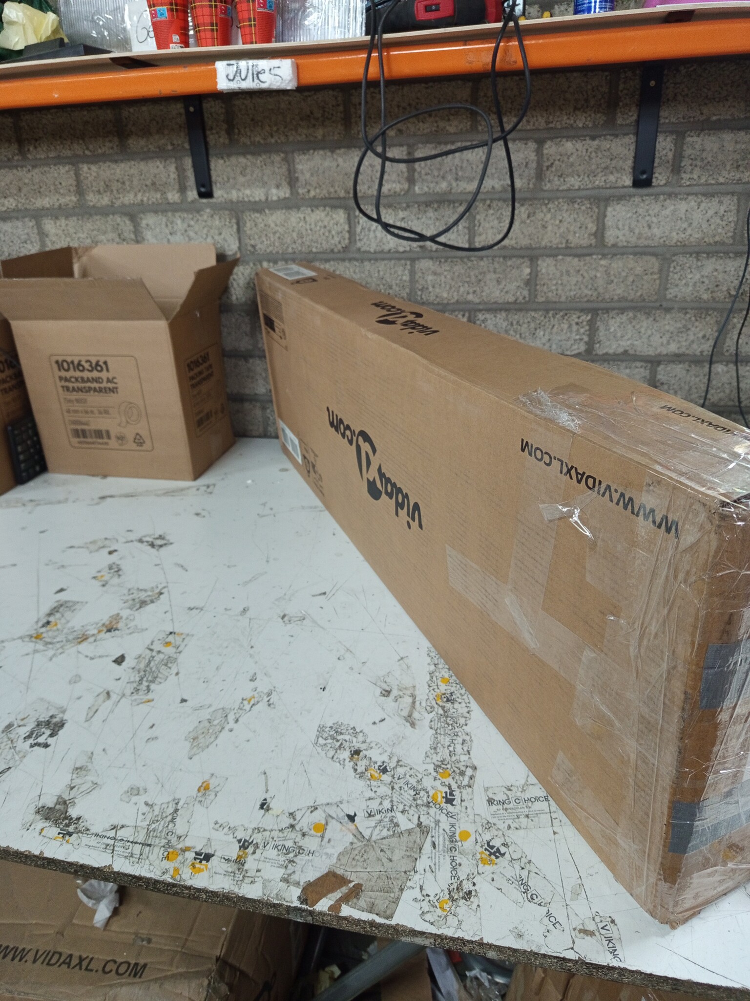 vidaXL Plantenstandaard Zwart 33x33x100cm - 55% Korting!