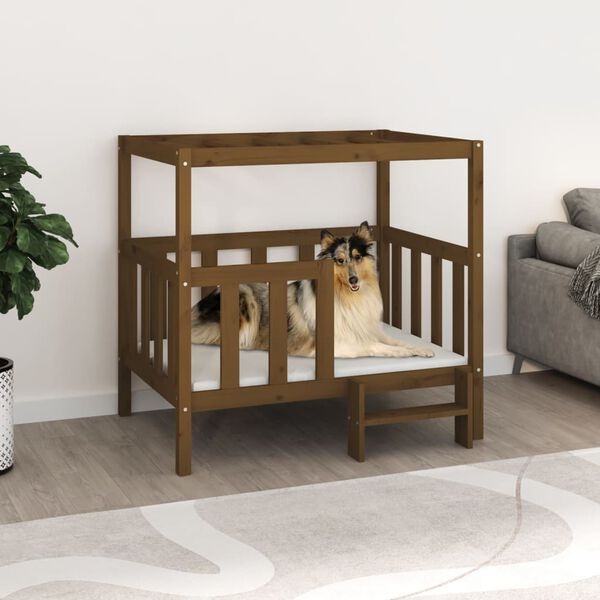 Hondenmand Grenenhout Honingbruin 105cm - 55% Korting!