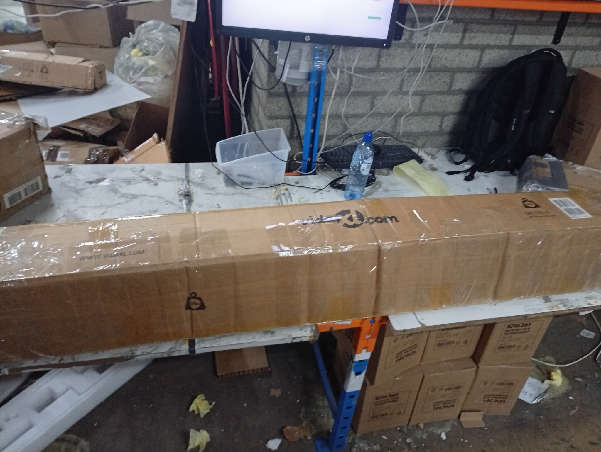 vidaXL Tuinpoort Staal Antraciet 1x1,7m - 55% Korting!