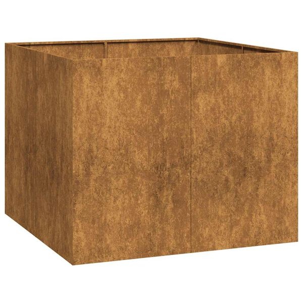 VidaXL Plantenbak Roest 100x100x80cm -55% Korting! Wees er snel bij!