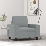 vidaXL Fauteuil Lichtgrijs - 60cm - 40% Korting! (Retour)