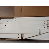 VidaXL Boekenkast Wit Grenen 60x30x199,5cm - 55% Korting!