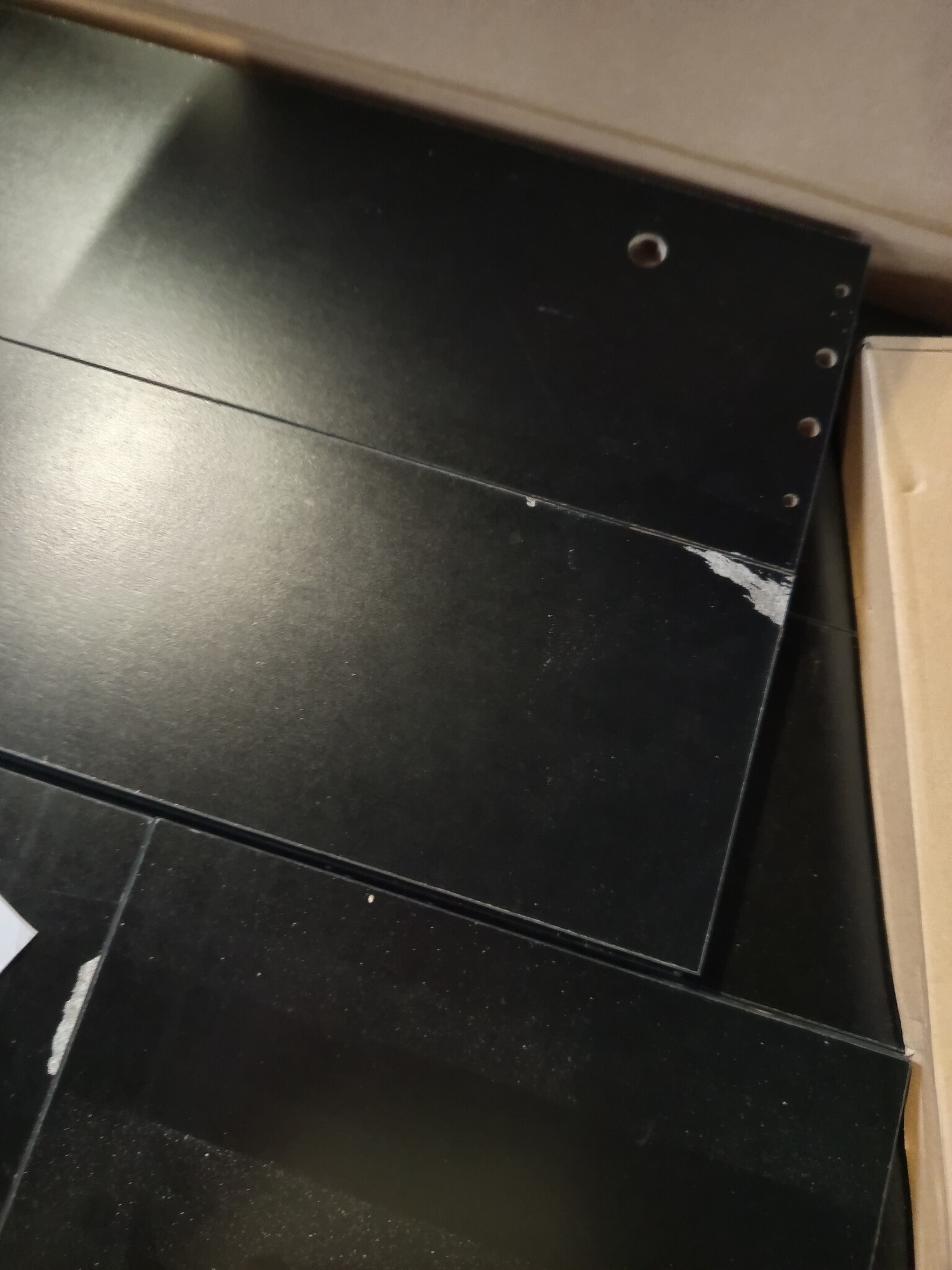 Salontafel met LED Zwart 90x50cm - 60% Korting!