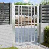 vidaXL Tuinpoort RVS 100x145cm - 55% Korting!
