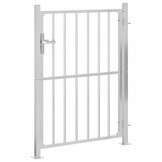 vidaXL Tuinpoort RVS 100x145cm - 55% Korting!