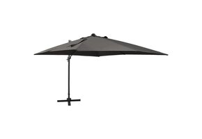 VidaXL Zweefparasol LED 300cm Antraciet -55% Korting!