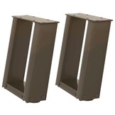 Salontafelpoten U-vormig 2 st - 40% Korting!