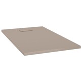 vidaXL Douchebak 120x70 cm Bruin SMC - 40% Korting!