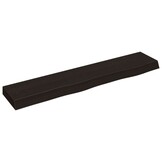Wandschap Eiken Donkerbruin 100cm -55%! Krasjes, Topdeal!