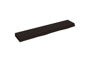 Wandschap Eiken Donkerbruin 100cm -55%! Krasjes, Topdeal!