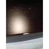 Wandschap Eiken Donkerbruin 100cm -55%! Krasjes, Topdeal!