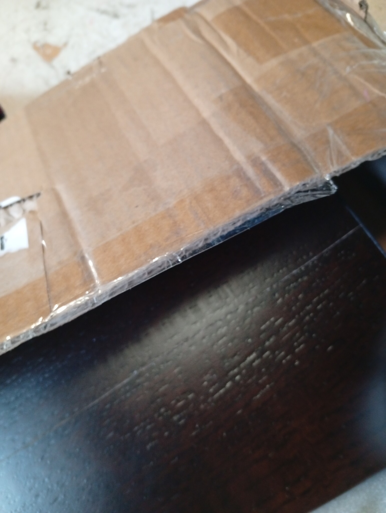 Wandschap Eiken Donkerbruin 100cm -55%! Krasjes, Topdeal!