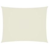 Zonnescherm Crème 5x7m - Rechthoekig - 40% Korting!