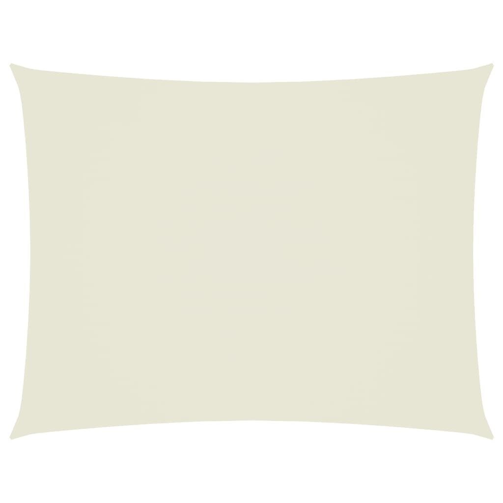 Zonnescherm Crème 5x7m - Rechthoekig - 40% Korting!
