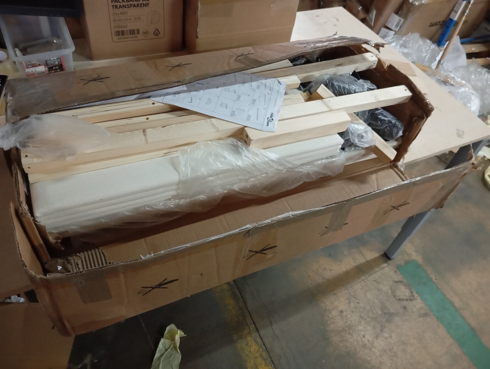 Boxspring Crème 140x190 - 55% Korting! (Krasjes)