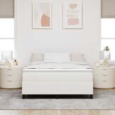 Boxspring Crème 140x190 - 55% Korting! (Krasjes)
