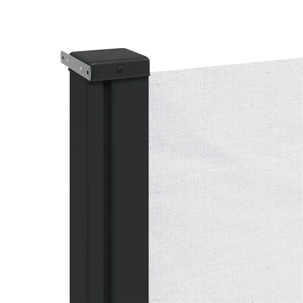 Uittrekbaar Windscherm Wit 120x500cm - 35% Korting!