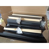 VidaXL Loungeset Grenenhout Zwart - 55% Korting! (Lichte Schade)