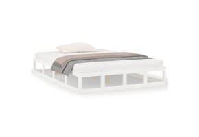 VidaXL Bedframe Wit 120x200cm - Zo Goed Als Nieuw! 40% Korting