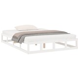 VidaXL Bedframe Wit 120x200cm - Zo Goed Als Nieuw! 40% Korting