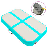 vidaXL Gymnastiekmat Groen 60x100cm + Pomp - 46% Korting!