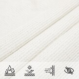 Zonnezeil Wit 3,5x4,5m - 56% Korting! (Retour)