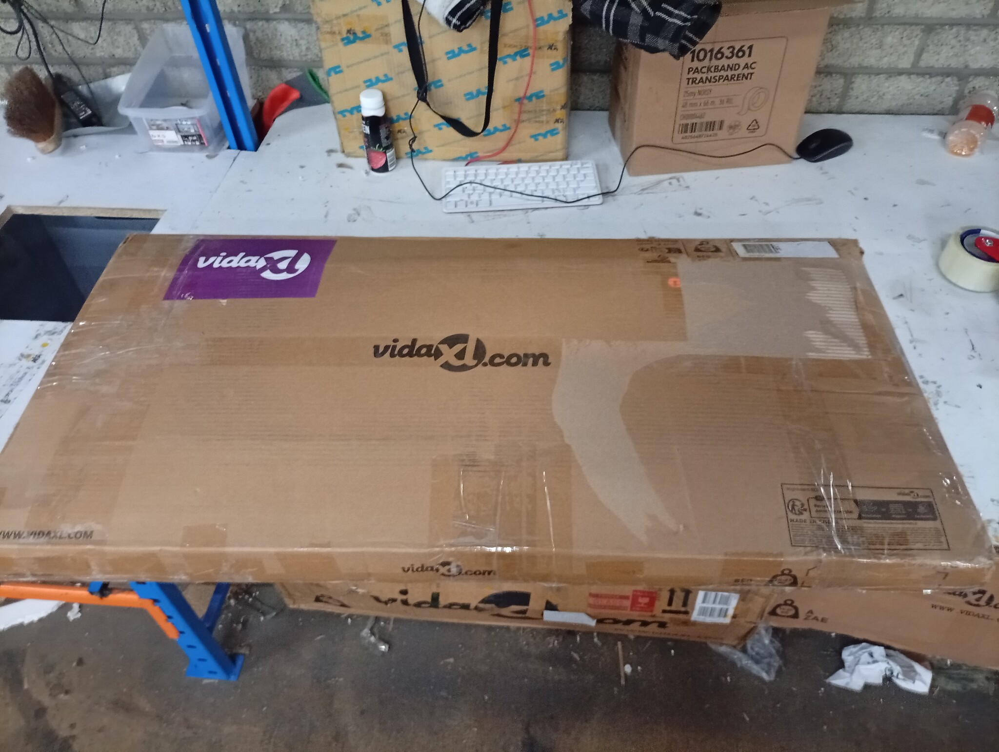 vidaXL Hoge Kast Roze - 68% Korting - Deukjes!