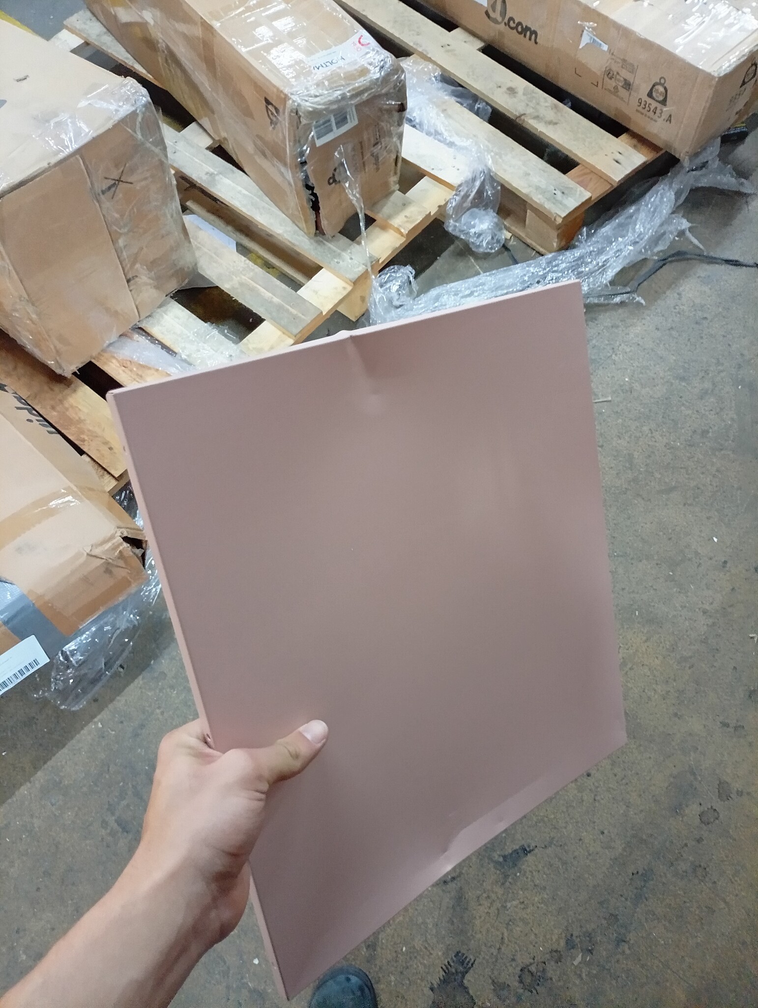 vidaXL Hoge Kast Roze - 68% Korting - Deukjes!