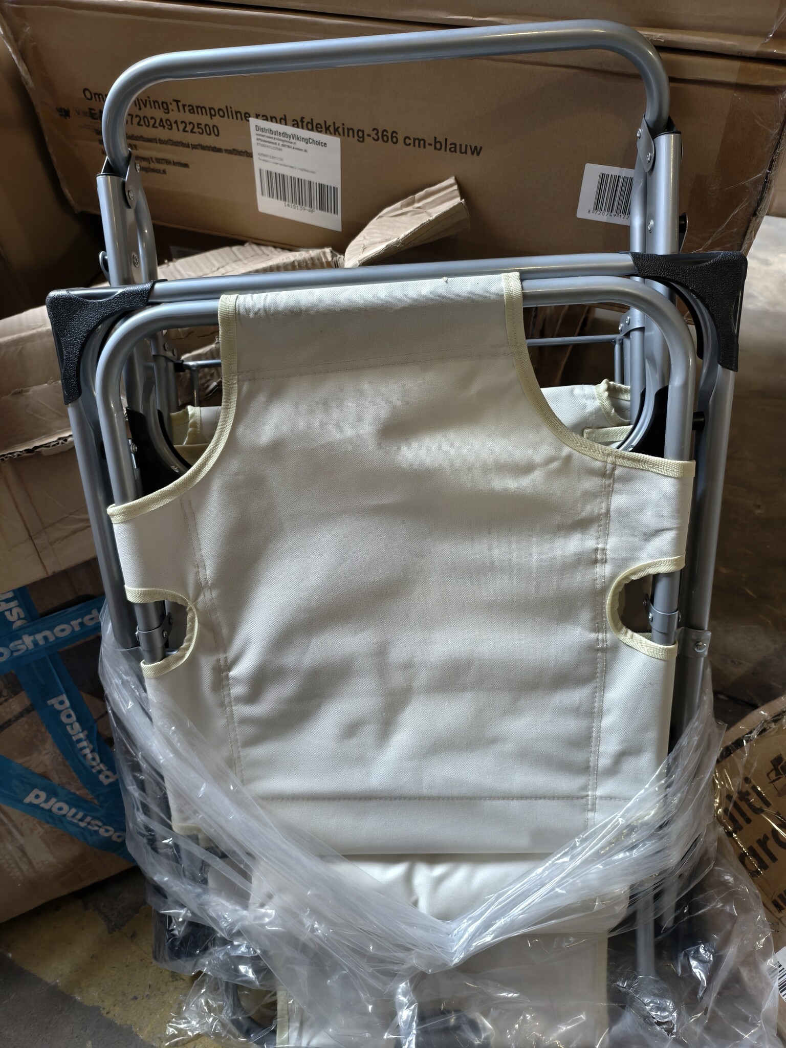 Ligstoel/Tuinstoel 2in1 Beige - 55% Korting! Relax in de Tuin