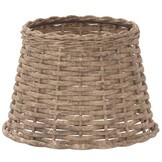 VidaXL Lampenkap Wicker Bruin Ø25cm - 40% Korting!