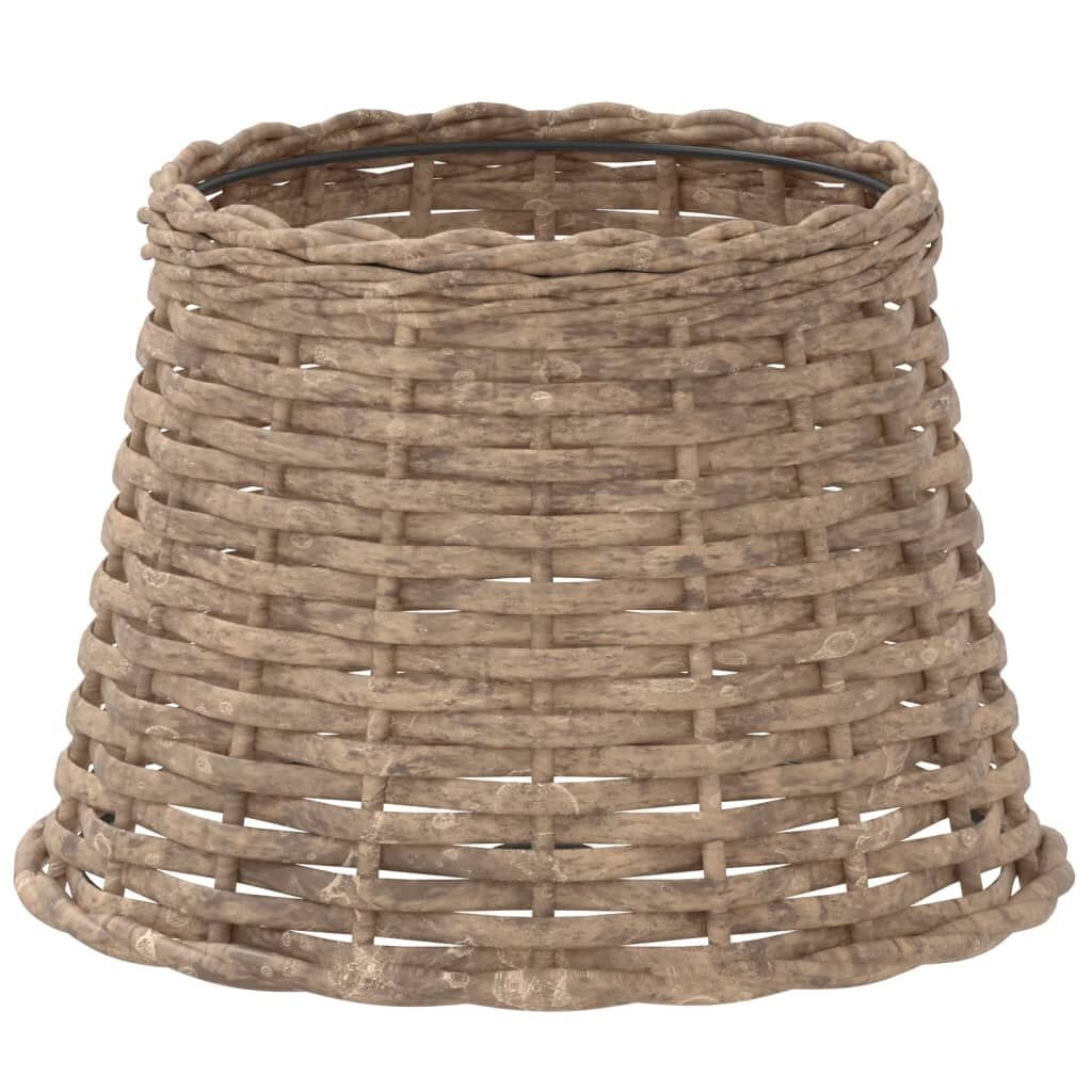 VidaXL Lampenkap Wicker Bruin Ø25cm - 40% Korting!