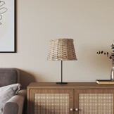 VidaXL Lampenkap Wicker Bruin Ø25cm - 40% Korting!