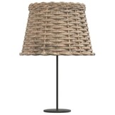 VidaXL Lampenkap Wicker Bruin Ø25cm - 40% Korting!