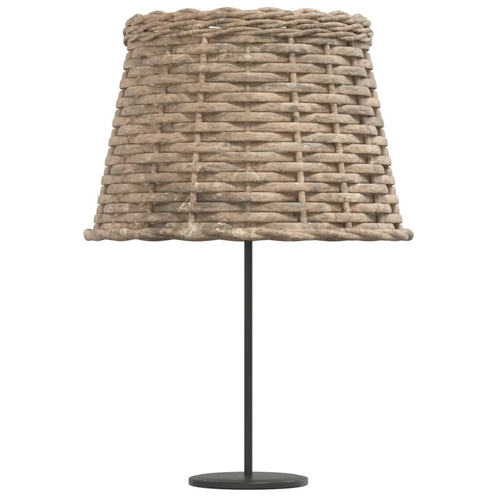 VidaXL Lampenkap Wicker Bruin Ø25cm - 40% Korting!