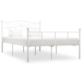 VidaXL Bedframe Metaal Wit 160x200 - 55% Korting!