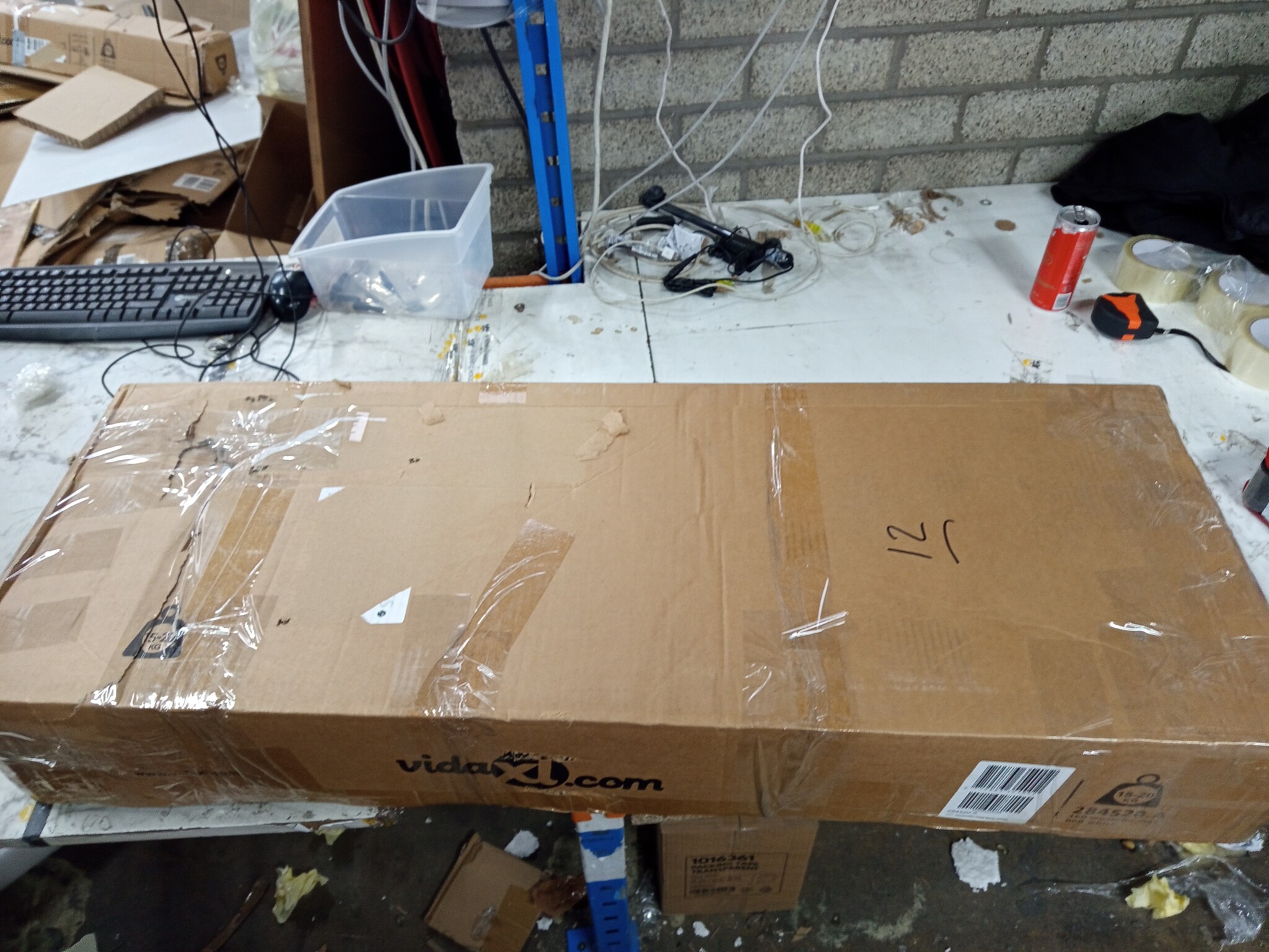 VidaXL Bedframe Metaal Wit 160x200 - 55% Korting!