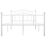 VidaXL Bedframe Metaal Wit 160x200 - 55% Korting!