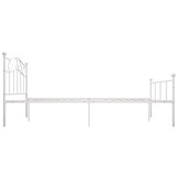 VidaXL Bedframe Metaal Wit 160x200 - 55% Korting!