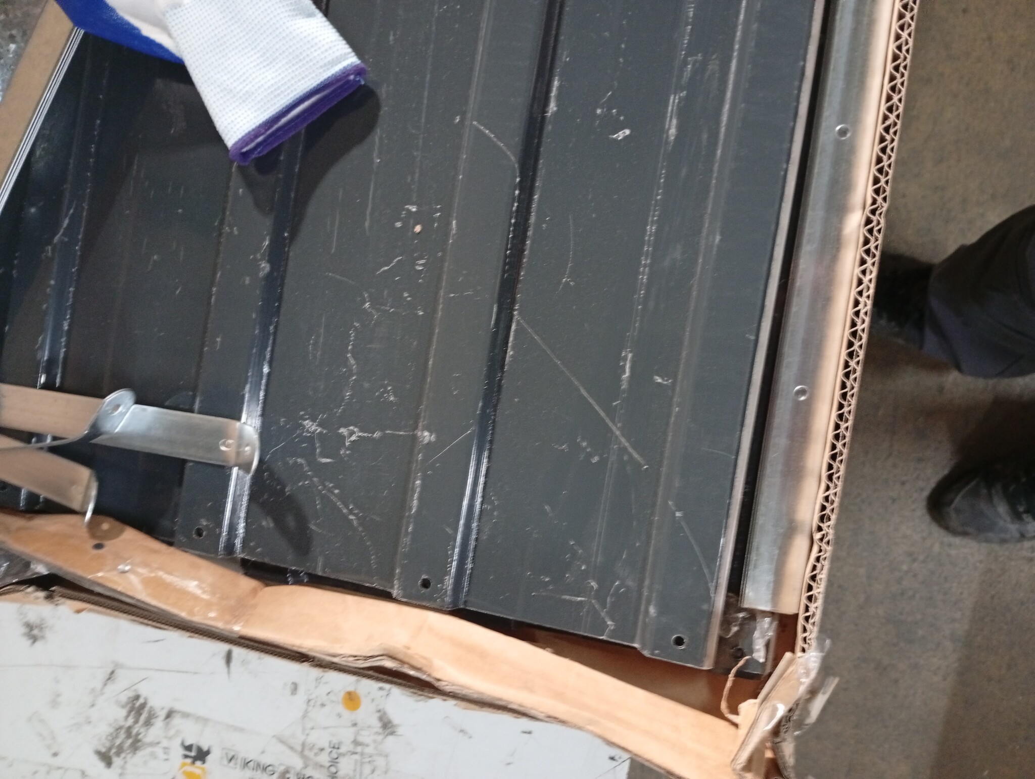 VidaXL Plantenbak Gegalvaniseerd Antraciet 240cm -55%!