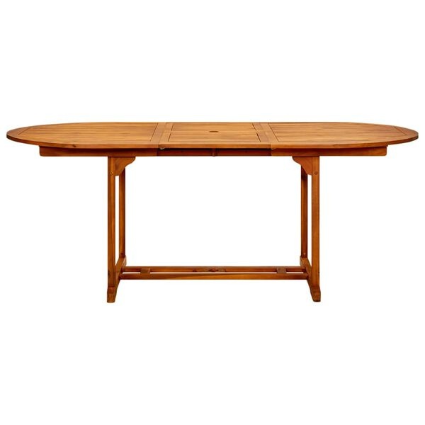 VidaXL Tuintafel Acaciahout 200x100cm - 40% Korting!