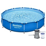 Bestway Zwembad 366x76 cm + Pomp - Starter Set - 40% Korting!