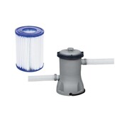 Bestway Zwembad 366x76 cm + Pomp - Starter Set - 40% Korting!