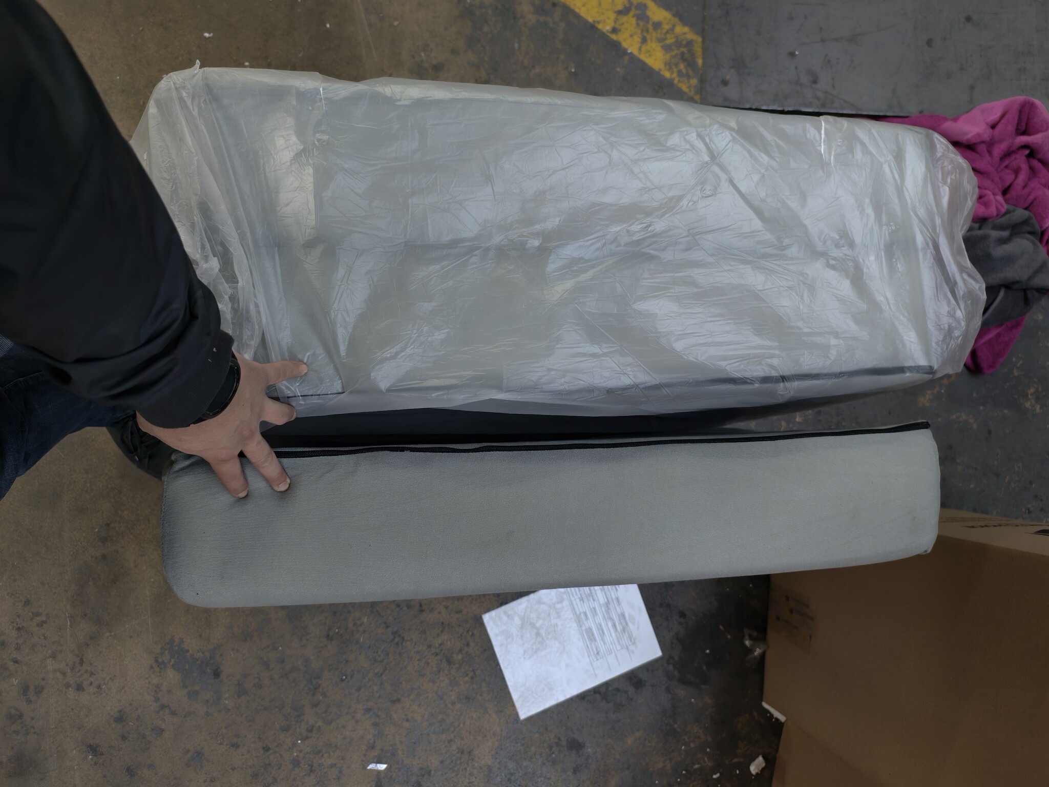 Opvouwbaar Matras 2-persoons - Grijs - 60% Korting!