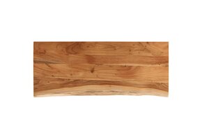 vidaXL Acacia Tafelblad 110x40cm - Natuurlijke Rand - 40% Korting!
