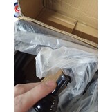 VidaXL Bedframe 160x200 Zwart - Beschadigd - 55% Korting!